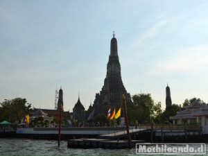 Wat Arun o "templo del amanecer".