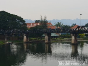 El infame puente de Kanchanaburi.