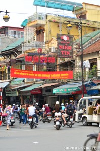 Pequeñas calles de Hanoi.